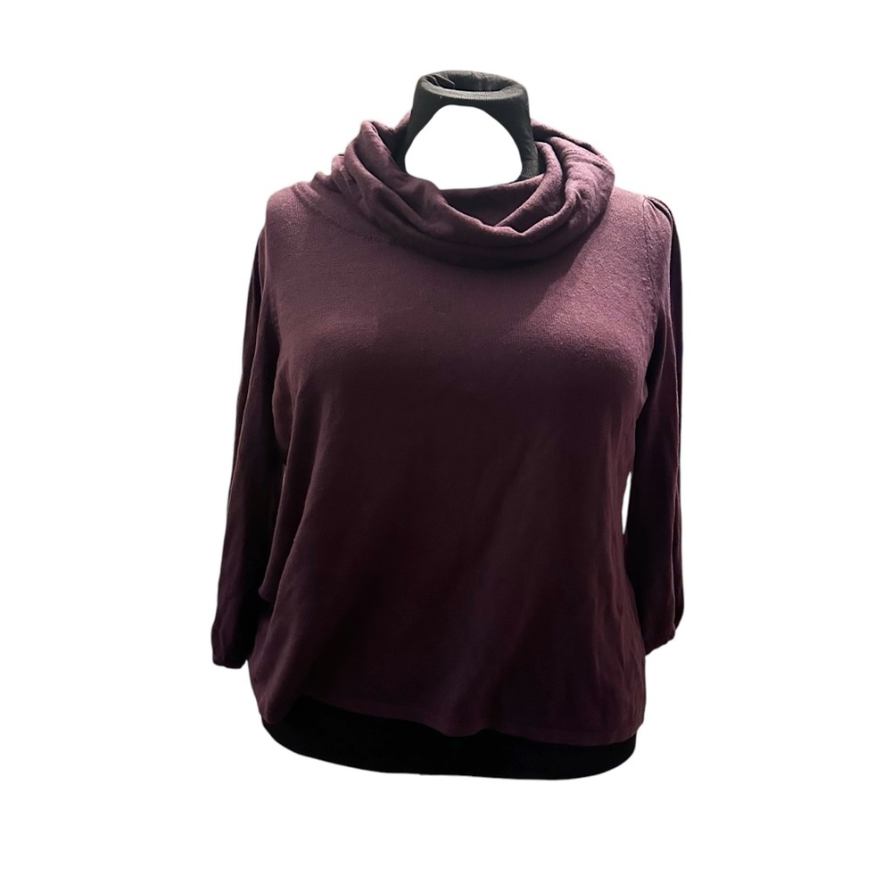 Cato Cowl Neck Sweater Purple Size 22/24